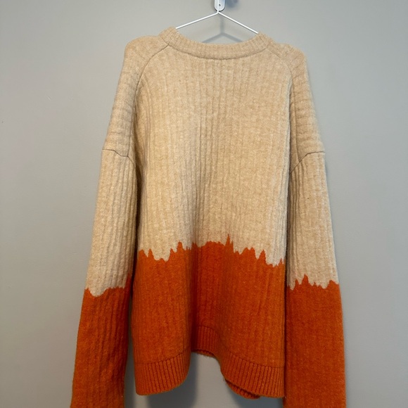 Nanushka Dip Effect Wool Blend Sweater - Picture 3 of 5